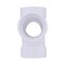 Charlotte Pipe And Foundry Charlotte Pipe Schedule 40 1-1/2 in. Hub X 1-1/2 in. D Hub PVC Double Sanitary Tee 1 pk PVC004280600 - alternate 5